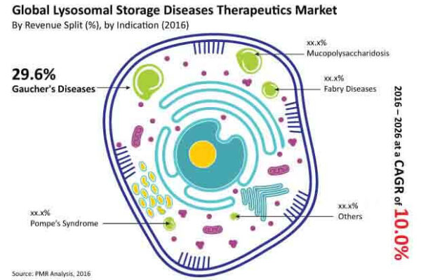 Sales Revenue in the Lysosomal Storage Diseases Market to Register a Stellar CAGR During 2022-2032